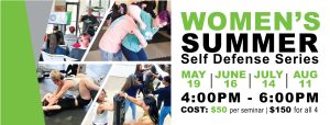 Women's Summer Self Defense Series @ Cypress Martial Arts & Fitness